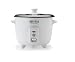 Aroma 6-Cup Pot-Style Rice Cooker, White (1)