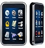 4GB MaryCom 8MusiX V20 MP3 MP4 Video Player 2.8" Touchscreen in Schwarz + Mega Pack - 