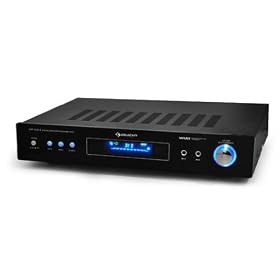 Auna AMP-9200 Home Hifi 5.1 Amplifier 600W - Black Design