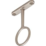 Synergy Center Support,mat Finish,for 33mm (1 5/16") Closet Rods (Nickel)