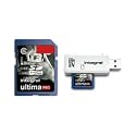 Integral 16GB SD Card (SDHC) - Class 6 &amp; SDHC Card Reader