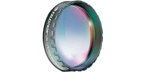 Celestron UHC/LPR Night Lighting Pollution Reducer Filter for Telescopes 1.25 inch Thread (1-1/4)