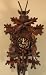 Coo Coo Clocks - Hubert Herr Hunters Coo Coo Clock, Model #1230