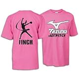 Mizuno Pink Fastpitch Tee (XX-Large)