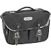Billingham Hadley Pro, Small SLR Camera System Shoulder Bag, Black with Black Leather Trim.