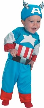  Infant Captain America Super Hero Baby Costume (12-18 Months)