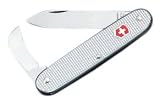 Victorinox Pionier - 2 Functions: Ribbed Alox, Silver