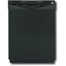 GE White Full Console 24 Inch Dishwasher GLD4600NWW by 