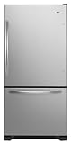 Amana 18.5 Cu. Ft. Stainless Steel Freestanding Bottom Freezer refrigerator - ABB1924WES