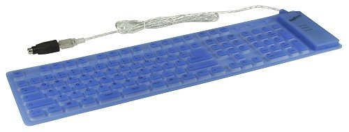 KeySonic ACK-109 BL Tastatur Deutsch blau Preisvergleich