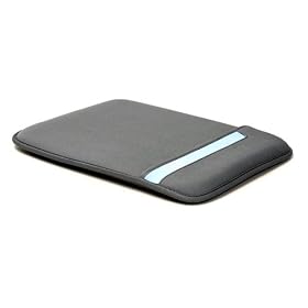 Fashion Netbook Neoprene Top Slide Sleeve Case - Grey for Toshiba NB105