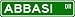 ABBASI Street Sign ~ Personalized Family Lastname Sign ~ Gameroom, Basement, Garage Sign Novelty** ALUMINUM