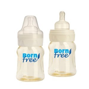 Bottle, Wide-Neck, Twin Pack, 2 pack 5oz bottles.