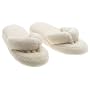 Pearlessence SpaSlippers, Large, Ivory