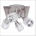 NICE PRICE SPOTLIGHTS RONDELL,GU10,4X50W