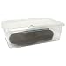 Kitchen & Housewares : 5.4 Quart Plastic Shoe Box - Clear by Iris