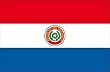 Autoaufkleber Sticker Fahne Paraguay Flagge Aufkleber