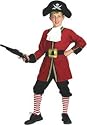 Pirate Captain Boy Fancy Dress Costume (child size) - Small