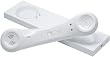 Native Union MM03 Moshi Moshi Curve Handset and Weighted Base for iPhone, Blackberry, and All Mobile Bluetooth Devices - High-Gloss White