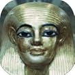 Coaster Set - 4 pcs - SQUARE - Designer Coasters: Country: Egypt - (CSCEG-100) Egyptian Artifact