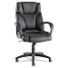 ALEFZ41LS10B Alera Fraze High-Back Swivel/Tilt Chair, Black Leather