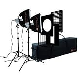 Photoflex Starlite Medium Dlx Location Kit, 2 Head, 1000 watt Tungsten Location Lighting Outfit