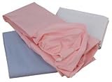 Cotton/Poly Fitted Cot Sheet