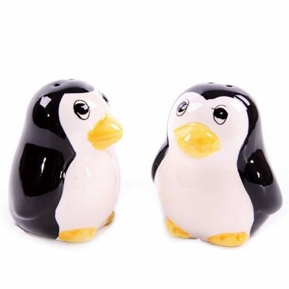 Pinguin Salz & Pfefferstreuer Keramik