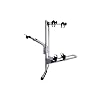 Thule 973002 Hecktr�ger BackPac: Fahrradtr�ger f�r die Heckklappe, Rahmen silber