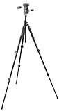 Manfrotto Fotostativ Kit (055 XPROB Stativ, 808 RC 4 Stativkopf) schwarz