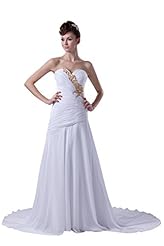 Sweetheart Charmeuse/Chiffon  Backless Beaded Evening Dress  With Ruffles
