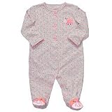 Carters Easy Entry Sleep N Play - Gray - 9 Months