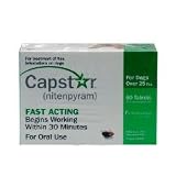 CAPSTAR Green FAST ACTING for Dogs Over 25 lbs. (60 Tabs)