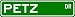 PETZ Street Sign ~ Personalized Family Lastname Sign ~ Gameroom, Basement, Garage Sign ** ALUMINUM