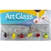 Art Glass Wine Charms Assorted FruitsTheme