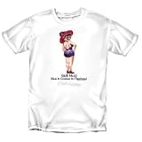 Biddys Hot Flashes White T-shirt