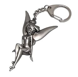 Tinker Bell Sassy Pewter Key Chain