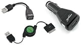 Apple iPod classic (80GB) miniSync - Car Charger Bundle with iPod Charging Adapter (High Current Output) (USB (White))