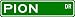 PION Street Sign ~ Personalized Family Lastname Sign ~ Gameroom, Basement, Garage Sign ** ALUMINUM