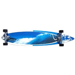 Krown Wave Crest Pin Complete Longboard Skateboard