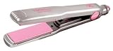 31lZEsRolUL. SL160  HAIRART Ionic Tourmaline Ceramic 1 1/8 inch Deluxe Straightening Iron in Pink Fighting Breast Cancer Edition