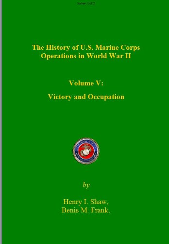 USMC in WWII Vol V Victory and Occupation