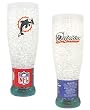Miami Dolphins Crystal Pilsner Glass - Football Sports Merchandise