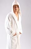 New Hooded Terry Cloth Cotton Bath Robe, Bathrobe