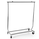 Quality Fabricators Collapsible Steel Rolling Rack