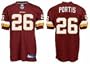 Clinton Portis Washington Redskins Authentic Reebok NFL Football Jersey (Red)