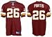 Clinton Portis Washington Redskins Authentic Reebok NFL Football Jersey (Red)