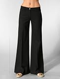 Theory - Theory Lonan Wide Leg Trouser in Black