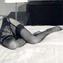 Ladies 1 Pair SockShop 10 Denier Classic Nylon Lace Top Stockings