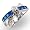 Women's Young Line Montana Cubic Zirconia Rhodium Ring, Size: 5-10